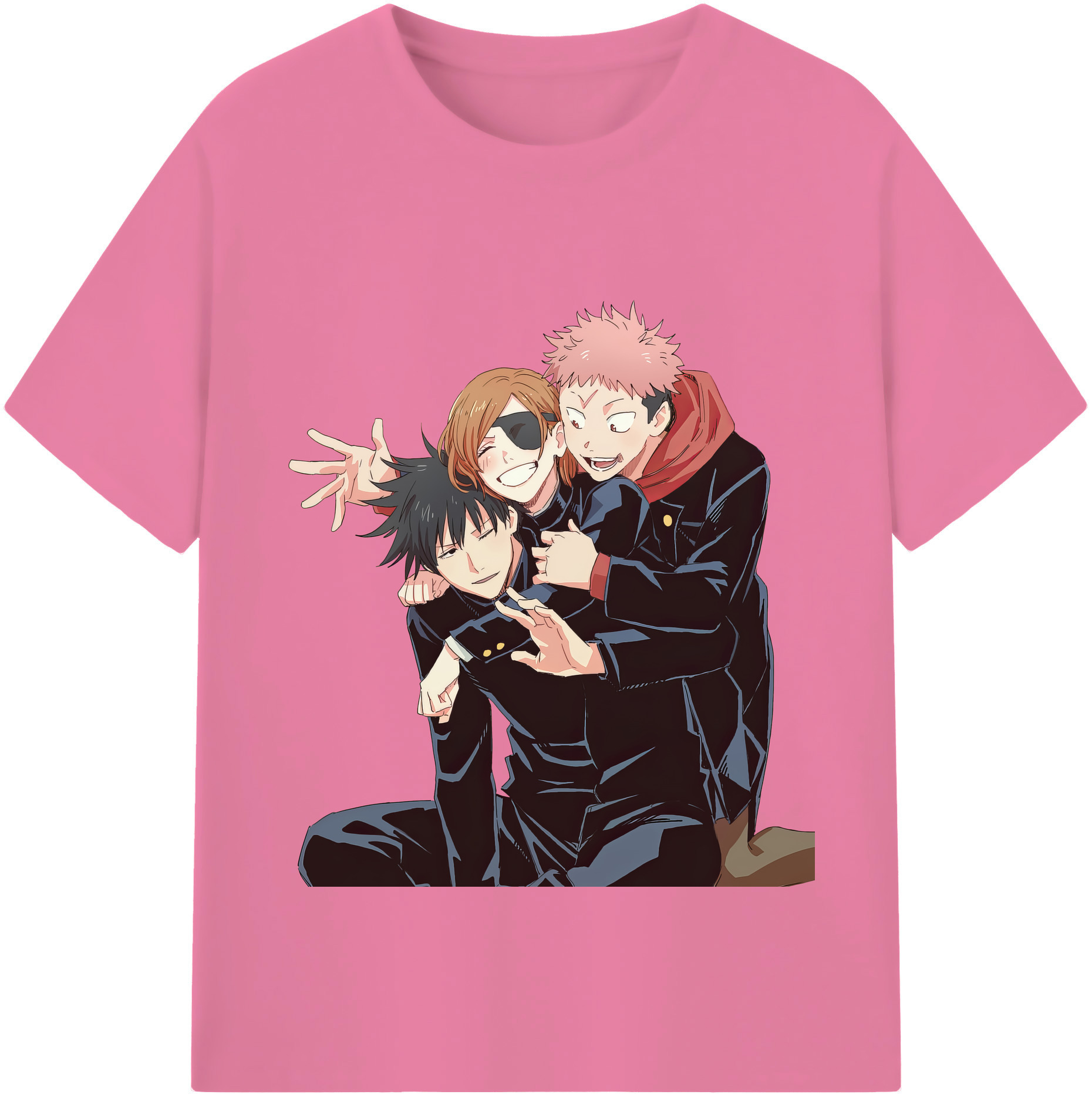 （画像用） 呪術廻戦 Jujutsu Kaisen 綿100％半袖Tシャツ（フロントプリント）